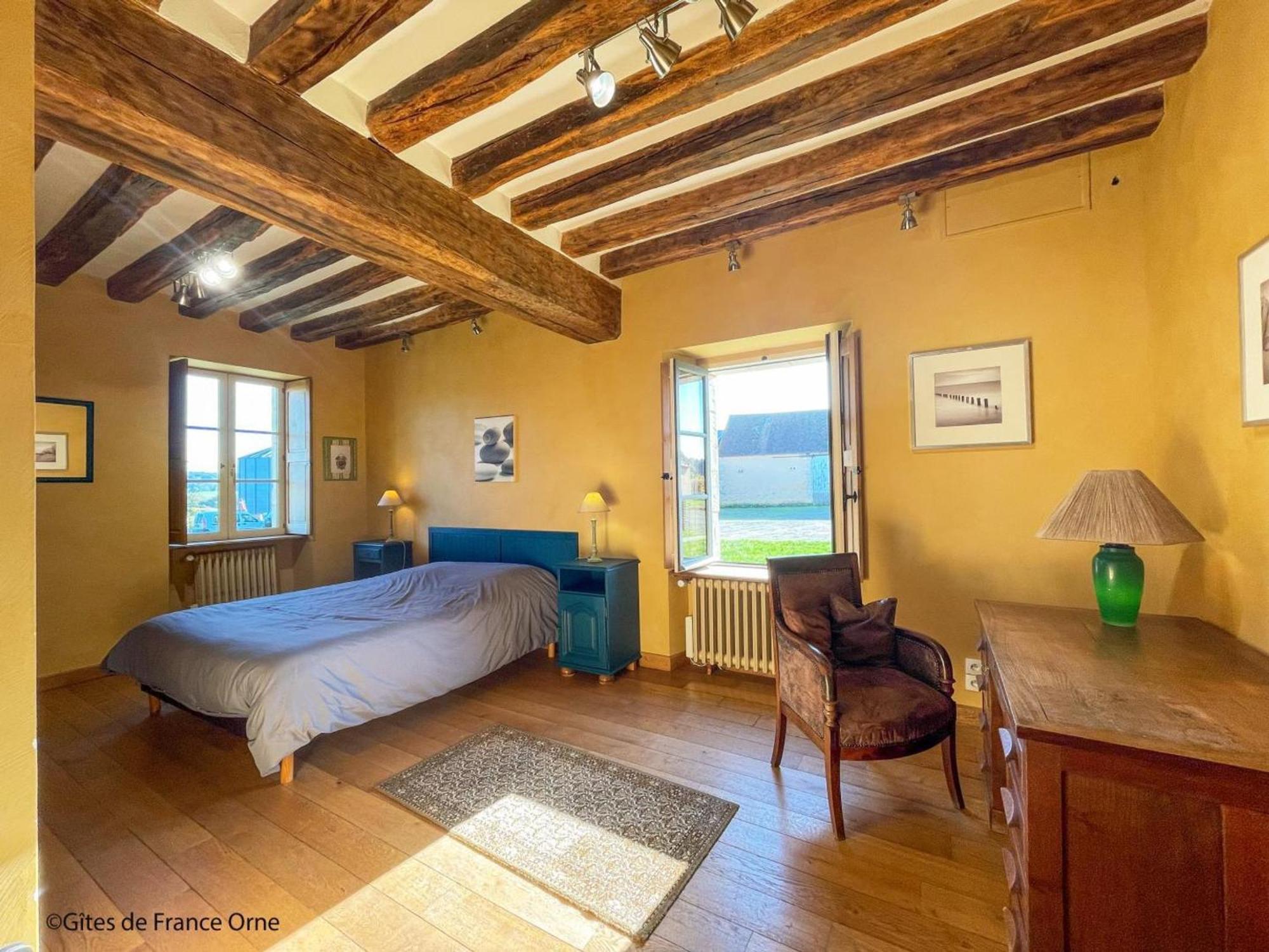 Maison De Charme Avec Piscine Interieure, Grand Jardin, Et Paysages Magnifiques En Pleine Campagne - Fr-1-497-164 Remalard Bagian luar foto